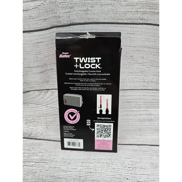 Susan Bates Twist and Lock Interchangeable Crochet Hook L-M-N #12706 - Picture 2 of 4